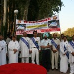 Ludhiana. SDM Samrala Sh Sukhdev Singh Mahal receiving the Fit Nation Campaign
