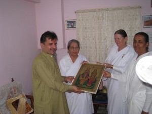 Sindhi Saint From Pakistan Sindh Visit' Brahmakumaris  Lotus House Ahmedabad