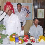 Press Club Of Abu Road - Pindwara Felicitate Brahmakumar Karuna ji