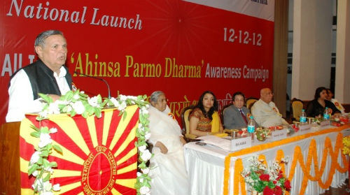 National Launching of 'Ahimsa Paramo Dharma Campaign' in Delhi