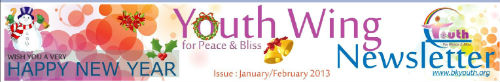 Youth Wing Newsletter JanuaryFebruary 2013