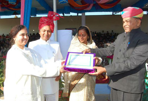State Honors For B.K Dr. Binny Behen 