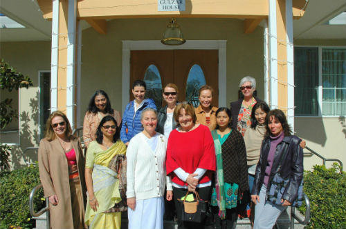 Wives of Consulate Generals of various countries based in San Francisco visit Brahma Kumaris