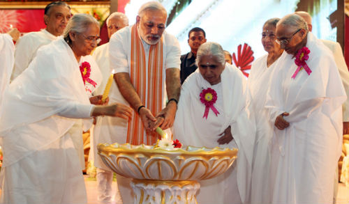 Gujarat Chief Minister Narendra Modi Ji Inaugurates "Sangam Tirth Dham"
