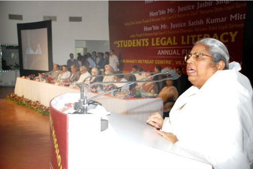 Haryana CM  Supreme Court Judge Participate In Students Legal Literacy Mission
