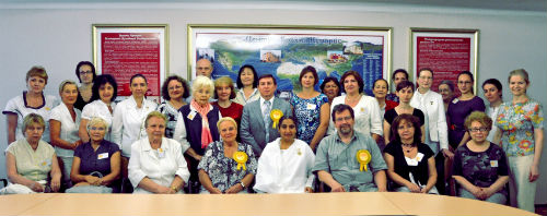 A Round Table at St. Petersburg Brahma Kumaris Centre (Russia)