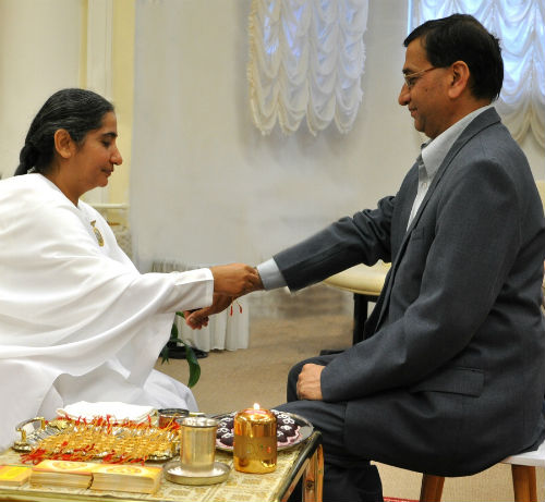 Raksha Bandhan Celebration at St. Petersburg Brahma Kumaris Centre