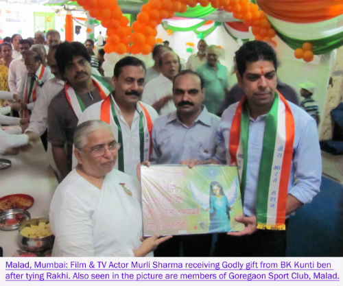 Independence Day Celebrations with Murli Sharma At  Malad, Mumbai 