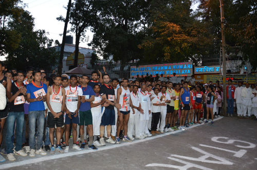 Abu International Trail Half Marathon (21 km) Organized By Brahmakumaris