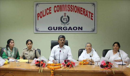 Inauguration of "Shakt Neev - Nari Suraksha, Hamari Suraksha" At Police Commissioner HQs, Gurgaon