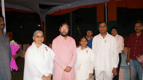 Felicitation of newly appointed Union Ministers in Delhi by Brahma Kumaris