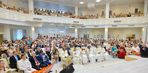 Honorary Degrees of Grand Doctor of Philosophy to Dadi Janki and Dadi Ratan Mohini in St.Petersburg, Russia