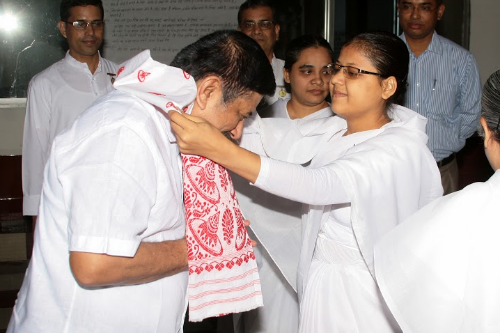 Chief Justice of Guwahati High Court - Mr. K. Shreedhar Rao visits Brahma Kumaris