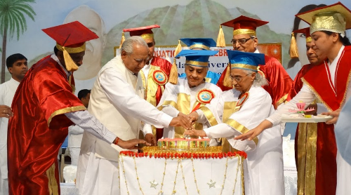 Education Wing's Convocation Ceremony at Shantivan: News and Photo