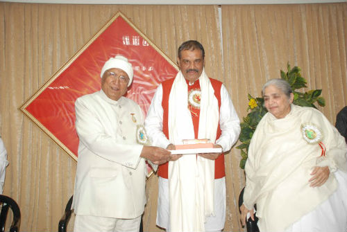 Vijay Sampla, Union Minister for State of Social Justice and Empowerment addresses Valedictory Session of National Integration Camp in Brahmakumaris Om Shanti Retreat Center