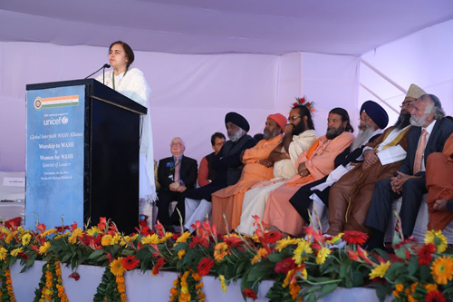 Dr. B.K.Binny attends International Historic WASH Summit of World leaders and Women leaders at Rishikesh