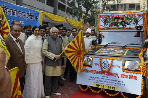 H.E. Shri Ram Naik ji Flags Off Brahmakumaris Rural Empowerment Rally